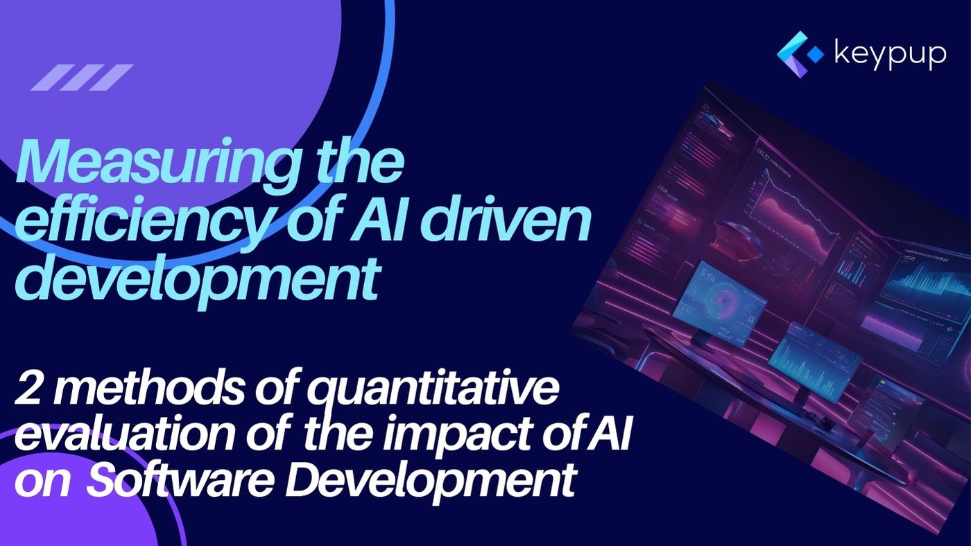 Assessing the Efficiency of AI-Driven Development: 2 methods of quantitative evaluation of the impact of AI usage in Software Development