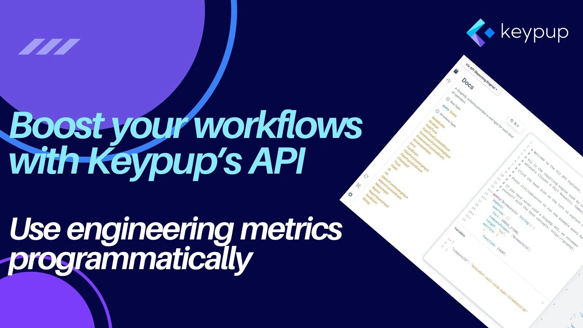 Keypup's New API: Supercharge Your Development Workflow and Unleash Your Team's True Potential